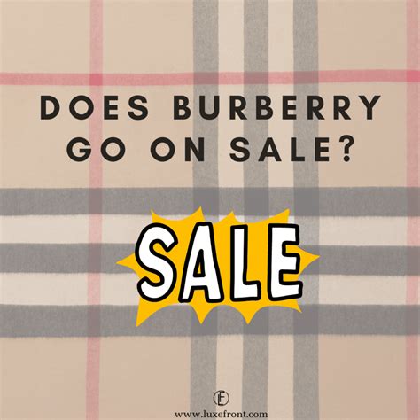 when does burberry sale start.